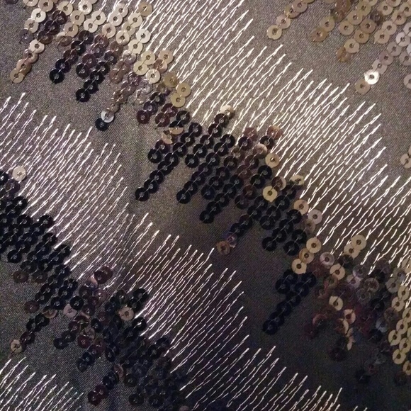 Fesitive Black Sparkling Top - Picture 2 of 5